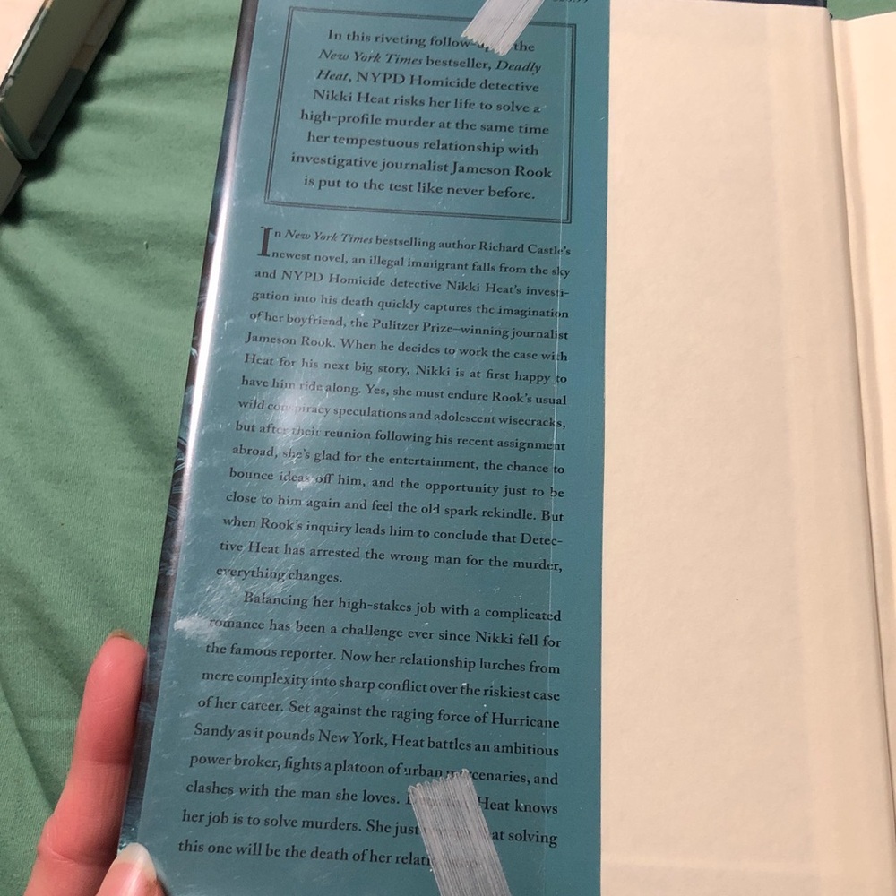 🏋️‍♂️ Raging Heat by Richard Castle Hardcover - Picture 4 of 8